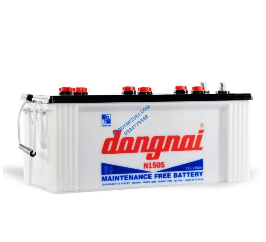 Bình ắc quy ĐỒNG NAI N150S 12V 135AH