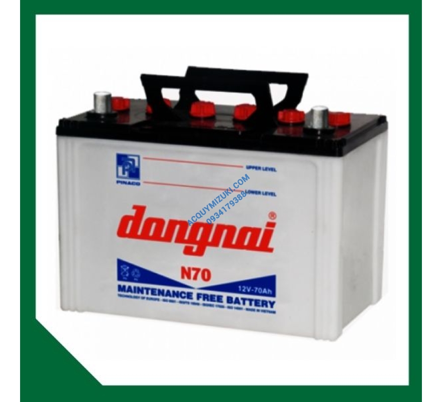 Bình ắc quy ĐỒNG NAI NS70 12V 65AH